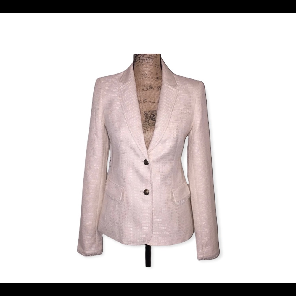 Tan banana republic blazer